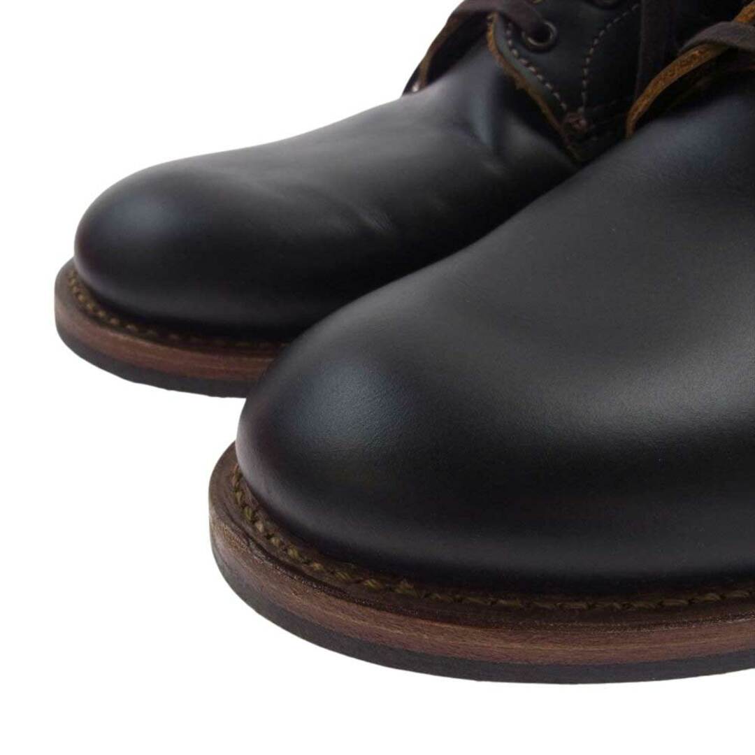 REDWING(レッドウィング)のRED WING レッドウィング ブーツ 9060 茶芯 BECKMAN FLATBOX ベックマン フラットボックス ワーク ブーツ ブラック系 29cm【中古】 メンズの靴/シューズ(ブーツ)の商品写真