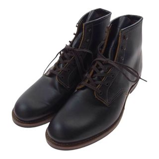 レッドウィング(REDWING)のRED WING レッドウィング ブーツ 9060 茶芯 BECKMAN FLATBOX ベックマン フラットボックス ワーク ブーツ ブラック系 29cm【中古】(ブーツ)