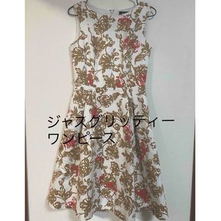 ジャスグリッティー(JUSGLITTY)のジャスグリッティー　1サイズ　Mサイズ　花柄　ワンピース(ひざ丈ワンピース)