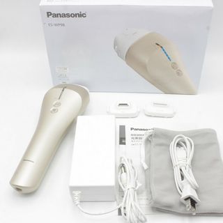 Panasonic - 【美品】パナソニック 光エステ ES-WP98-N ボディ&フェイス用 ハイパワー ゴールド 光美容器 脱毛 除毛 Panasonic 本体