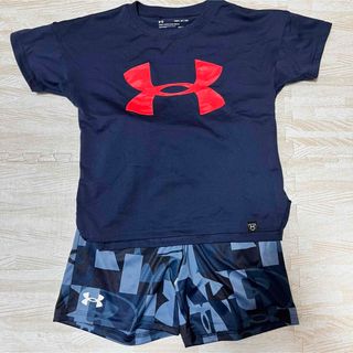 アンダーアーマー(UNDER ARMOUR)のアンダーアーマー  YSM 半袖Tシャツ　ハーフパンツ   セット(Tシャツ/カットソー)