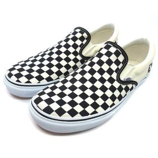 ヴァンズ(VANS)のバンズ VANS スリッポン キャンバス スニーカー チェッカー V98CLA(スリッポン/モカシン)