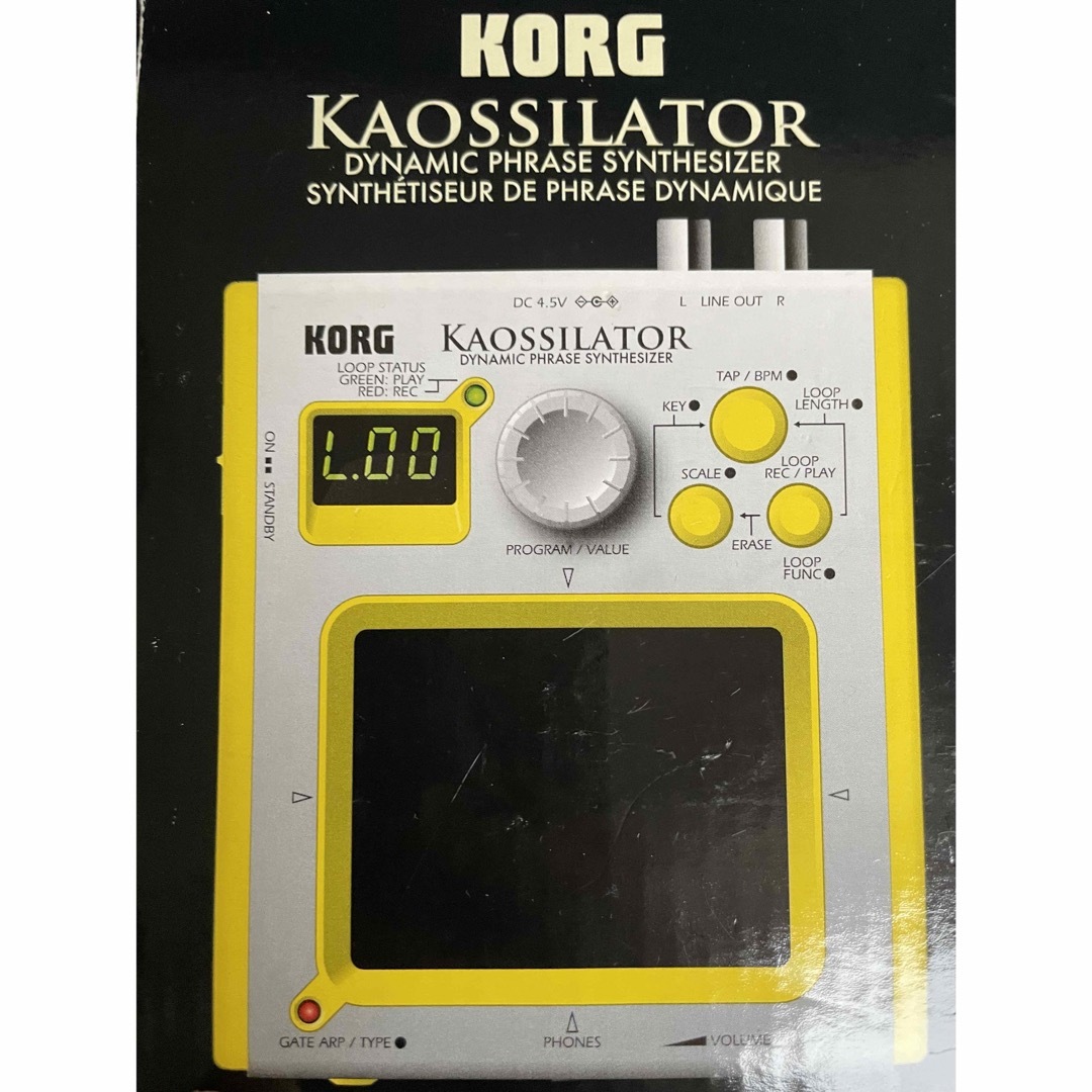 カオシレーター　kaossilator 楽器の鍵盤楽器(キーボード/シンセサイザー)の商品写真