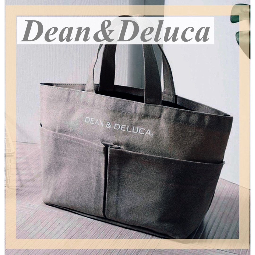 DEAN & DELUCA(ディーンアンドデルーカ)の新品★DEAN&DELUCAディーンアンドデルーカトートバッググレー レディースのバッグ(トートバッグ)の商品写真