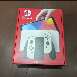 ニンテンドースイッチ(Nintendo Switch)の任天堂 NintendoNintendoSwitch （有機ELモデル）ホワイト(家庭用ゲーム機本体)