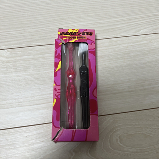 【新品未使用】セクシー 男女 歯ブラシセット(歯ブラシ/デンタルフロス)