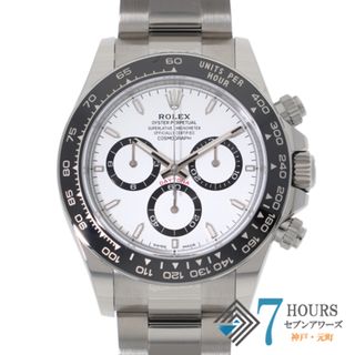 ロレックス(ROLEX)の【120664】ROLEX ロレックス  126500LN コスモグラフデイトナ ホワイトダイヤル ランダム番 SS 自動巻き ギャランティーカード 純正ボックス 腕時計 時計 WATCH メンズ 男性 男 紳士 【未使用品】【中古】(腕時計(アナログ))