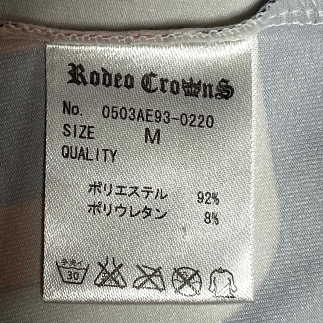 RODEO CROWNS(ロデオクラウンズ)のロデオクラウンズ  ワンピース　シャツワンピ　半袖  レトロ　サイケ レディースのワンピース(ひざ丈ワンピース)の商品写真