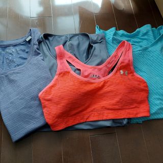 UNDER ARMOUR - ヨガ用 ラバ  中古 4枚