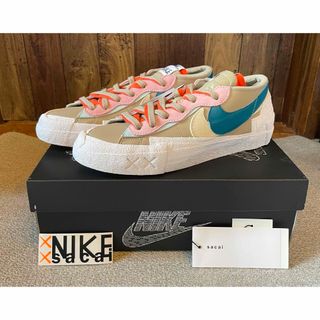 ナイキ(NIKE)のナイキ × SACAI×KAWS BLAZER Low メンズ(スニーカー)