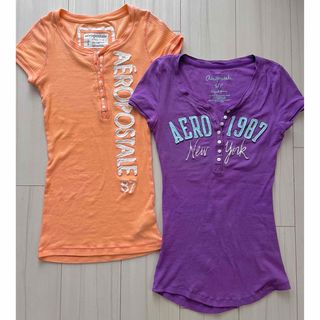 エアロポステール(AEROPOSTALE)のエアロポステール　Tシャツ２枚(Tシャツ(半袖/袖なし))