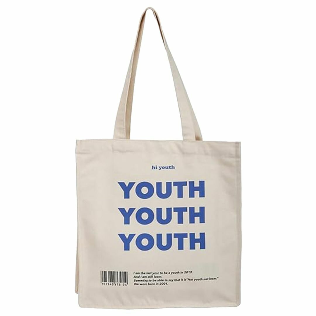 トートバッグ 肩掛けバッグ 通学 お出掛けバッグ Youth レディースのバッグ(トートバッグ)の商品写真