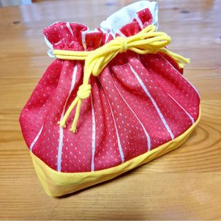 お弁当袋　ハンドメイド　おまけ付き　甲子園　阪神タイガース　ユニフォームリメイク(記念品/関連グッズ)