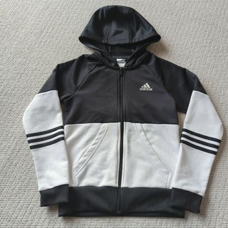 アディダス(adidas)の【adidas】キッズ 150 ジャージ フード付き ジップ 3ストライプ(その他)