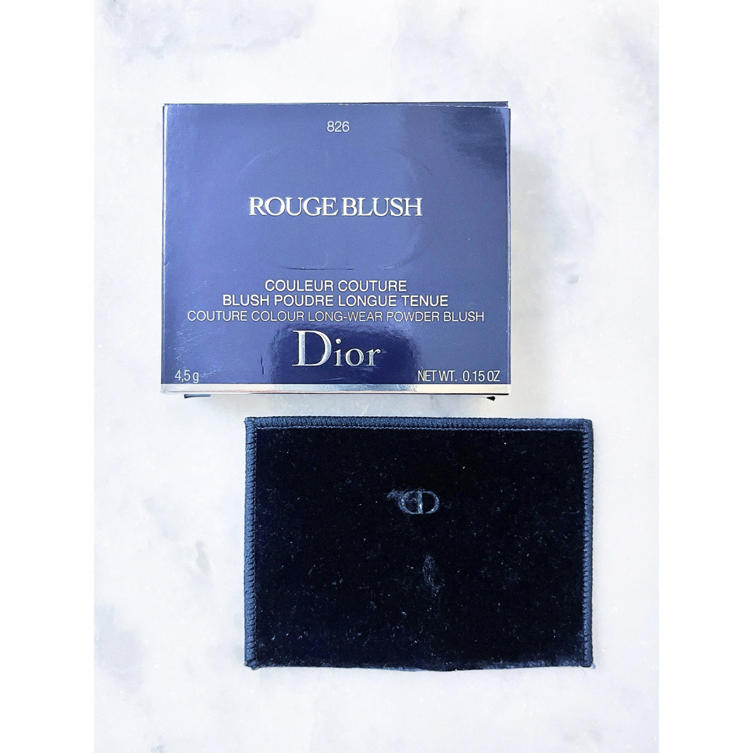 Dior(ディオール)のDior🍋数量限定品箱入り　ディオールスキン ルージュ ブラッシュ　826 コスメ/美容のベースメイク/化粧品(チーク)の商品写真