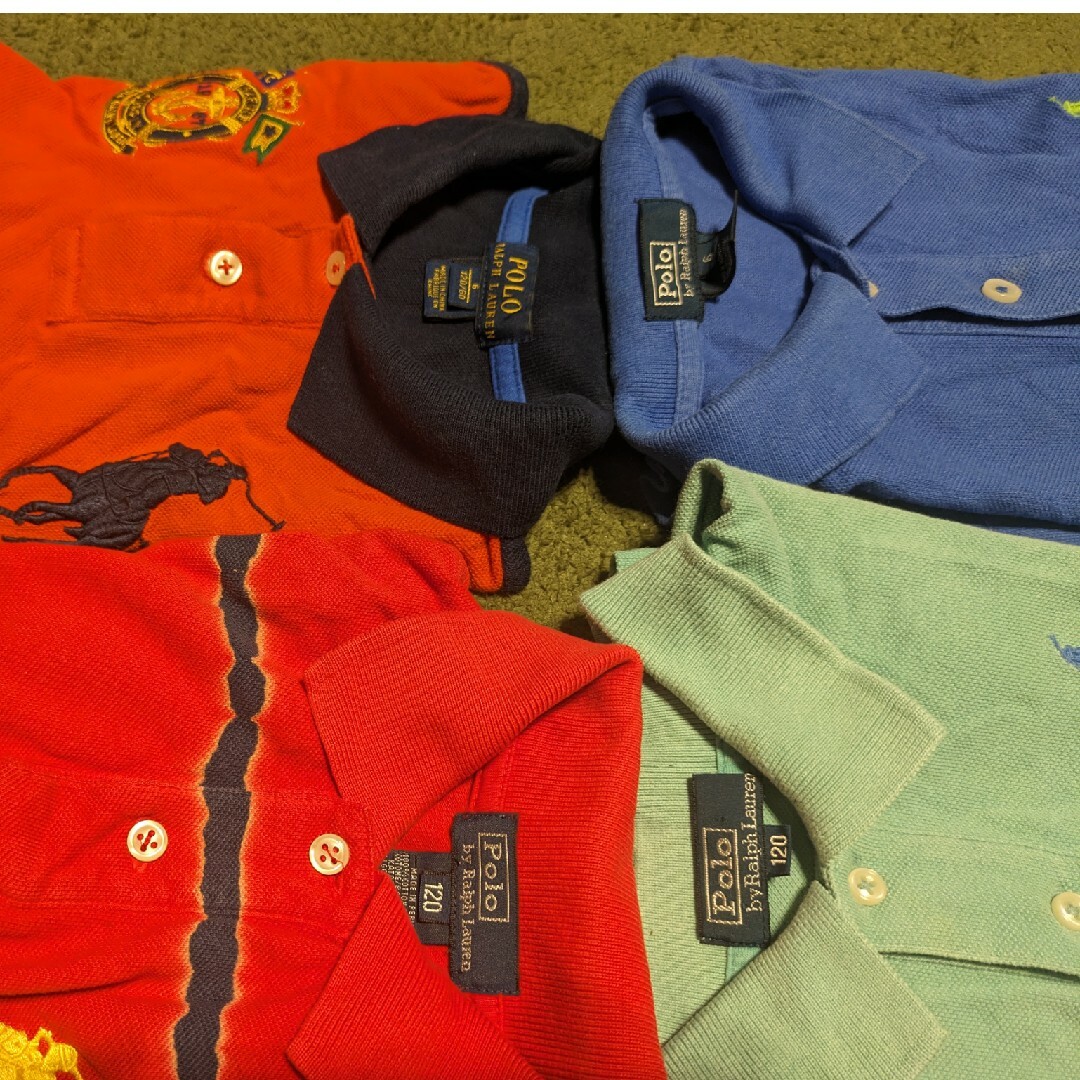 POLO RALPH LAUREN(ポロラルフローレン)のPOLO　Ralph Lauren　半袖ポロシャツ　120 ラルフローレン キッズ/ベビー/マタニティのキッズ服男の子用(90cm~)(Tシャツ/カットソー)の商品写真