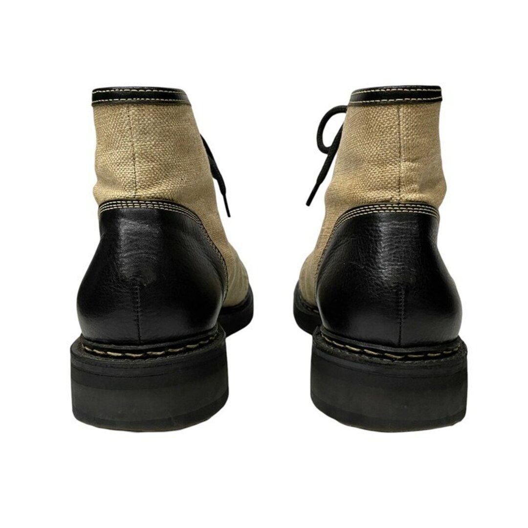 YohjiYamamoto 24aw 牛革/レザー 見出さ レースアップアンクルブーツ YohjiYamamoto 24aw 牛革/レザー 見出さ レースアップアンクルブーツ