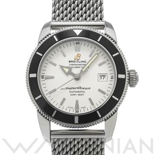 BREITLING - 中古 ブライトリング BREITLING A1732124/G717 シルバー メンズ 腕時計