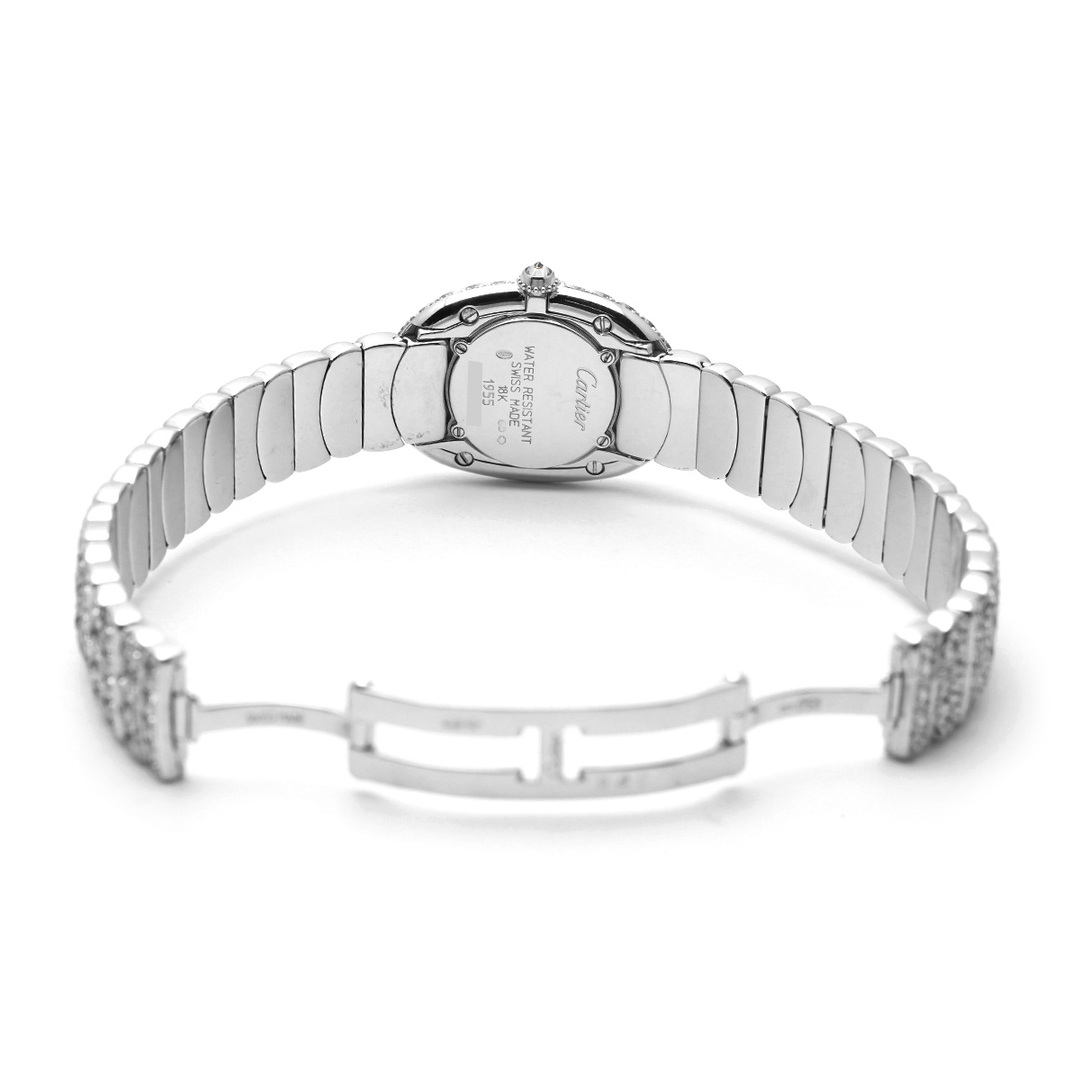 Cartier(カルティエ)の中古 カルティエ CARTIER WB5103LM シルバー レディース 腕時計 レディースのファッション小物(腕時計)の商品写真