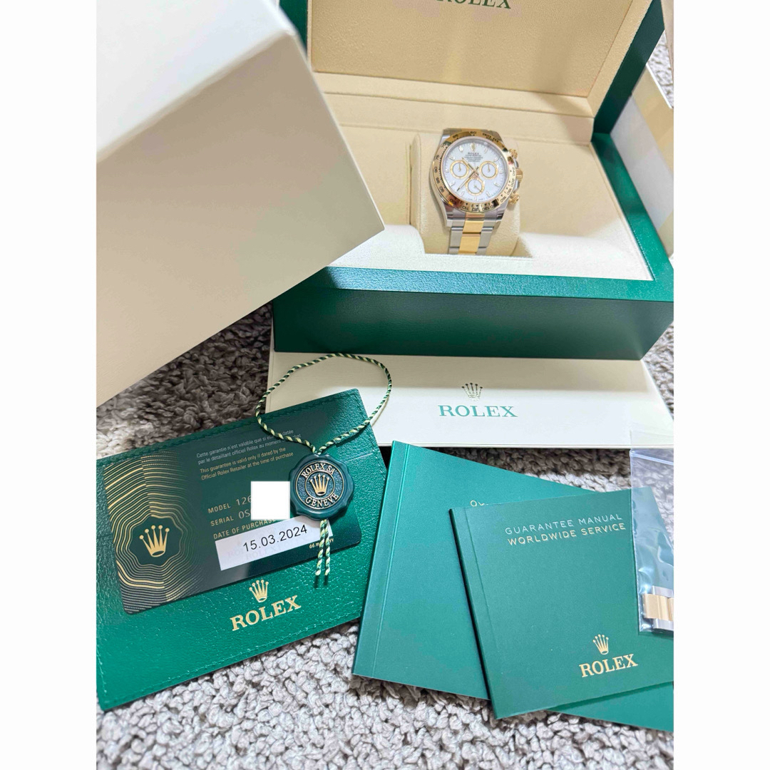 ROLEX(ロレックス)のロレックス　126503 ホワイト/新品 メンズの時計(その他)の商品写真