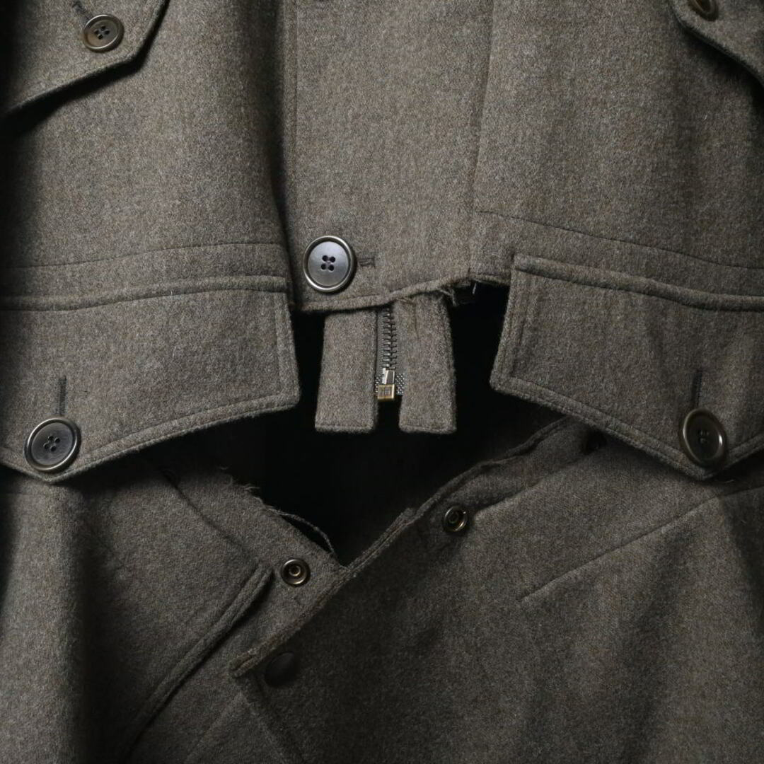 DRIES VAN NOTEN - DRIES VAN NOTEN 製 ウール混 コートの通販 DRIES VAN NOTEN - DRIES VAN NOTEN 製 ウール混 コートの通販