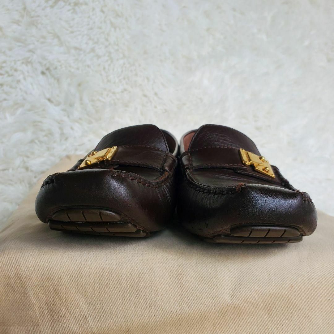 LOUIS VUITTON(ルイヴィトン)のルイヴィトン ドライビングシューズ ローファー レザー レディースの靴/シューズ(ローファー/革靴)の商品写真