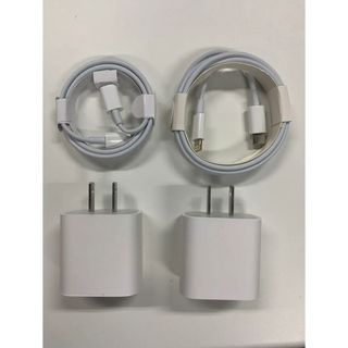 iPhoneタイプc ケーブル1m  1.5m 20w 急速充電器  2セット (バッテリー/充電器)