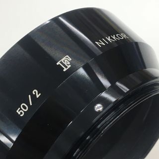 NIKON ニコン 希少大文字「F」ロゴ刻印 メタルフード  初期HS-2 良品