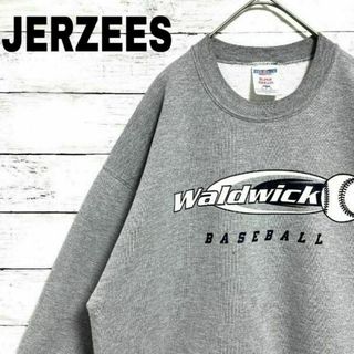 ジャージーズ(JERZEES)の88f US古着 JERZEES スウェット 野球 ウィスコンシン州 裏起毛(スウェット)