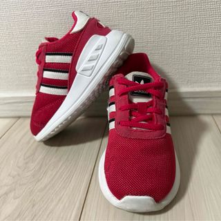 アディダス(adidas)のadidas スニーカー　14cm ピンク(スニーカー)