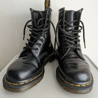 ドクターマーチン(Dr.Martens)の☆美品ドクターマーチン　1406  ブラック UK3 DrMartens(ブーツ)