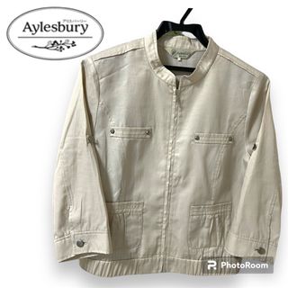 アリスバーリー(Aylesbury)の【Aylesburyアリスバーリー】ノーカラージャケット　美品(ノーカラージャケット)