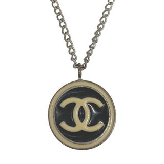 シャネル(CHANEL)の[USED/中古]CHANEL シャネル ネックレス・チョーカー ココマーク ブラック ベージュ ペンダント 中古 tdc-000832-4c(ネックレス)