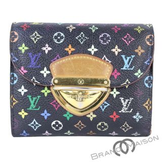 ルイヴィトン(LOUIS VUITTON)のBCランク【ルイ・ヴィトン】ポルトフォイユ・ジョイ/M60282/モノグラム・マルチカラー/ヴィオレ/ノワール/LOUIS VUITTON/レディース/ピンク【中古】(財布)