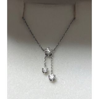 スタージュエリー(STAR JEWELRY)のStar Jewelry プラチナ　ダイヤモンドネックレス (ネックレス)