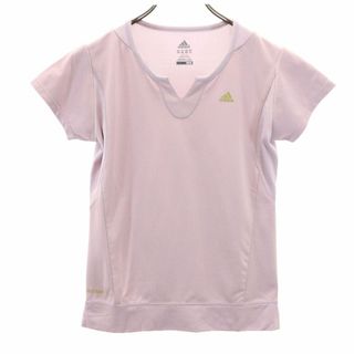 アディダス(adidas)のアディダス トレーニング 半袖 Tシャツ S パープル系 adidas レディース 古着 【240422】 メール便可(トレーニング用品)