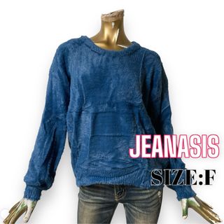 JEANASIS - JEANASIS ♥ 大人可愛い シンプル シャギーニット