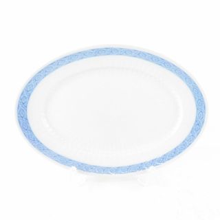 ロイヤルコペンハーゲン(ROYAL COPENHAGEN)の美品 ROYAL COPENHAGEN ロイヤルコペンハーゲン ブルーファン オーバルプレート 1枚 SY8353X (食器)