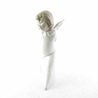 美品 LLADRO リヤドロ 4960 天使の考え事 わかってきたぞ フィギュリン 1点 知りたがり 置物 人形 西洋陶磁 オブジェ SU5742X (置物)