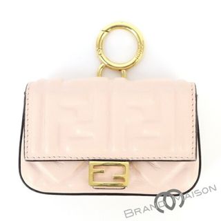 Aランク【フェンディ】ナノバケットチャーム/7AB844/ピンク/レディース/FENDI【中古】