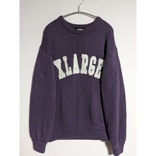 エクストララージ CREWNECK KNIT/コットンニット メンズ Sサイズ