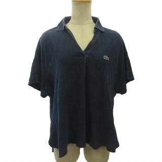 ラコステ(LACOSTE)のラコステ LACOSTE ポロシャツ ワンポイントロゴインディゴブルー 36(ポロシャツ)