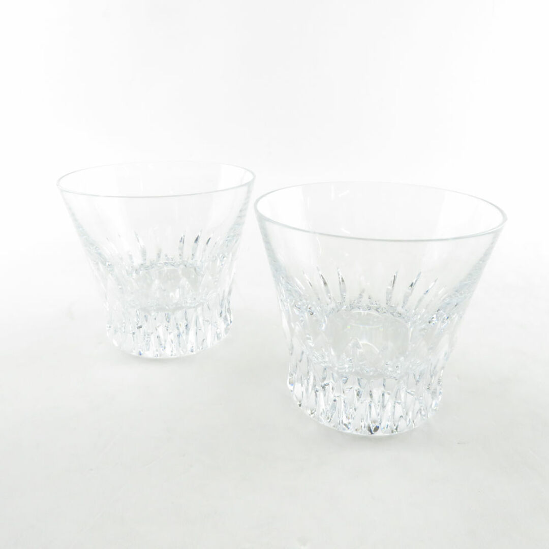 Baccarat(バカラ)の美品 Baccarat バカラ 2019 ヴィータ タンブラー 2点 クリスタル ペア ロックグラス オールドファッション SY9130S  インテリア/住まい/日用品のキッチン/食器(タンブラー)の商品写真