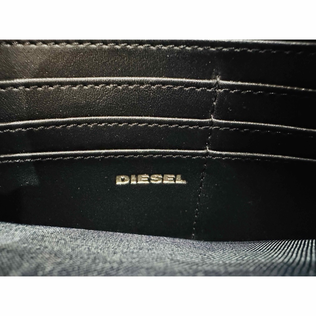 DIESEL(ディーゼル)のDIESEL ディーゼル 長財布 デニム ラウンドジップ メンズのファッション小物(長財布)の商品写真