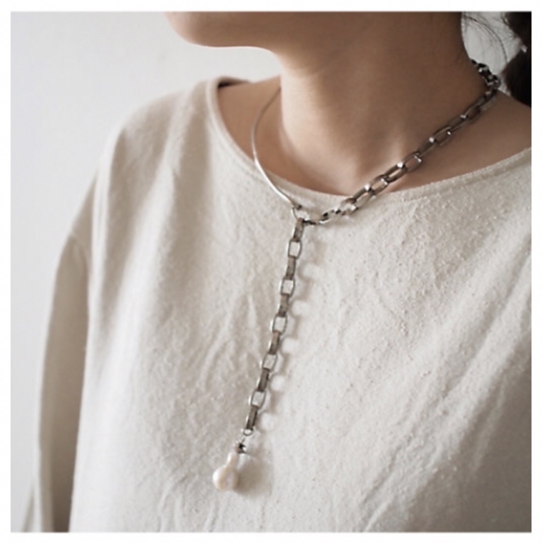 ADER.bijoux(アデルビジュー)のADER.bijoux POMPEII baroque pearl choker レディースのアクセサリー(ネックレス)の商品写真