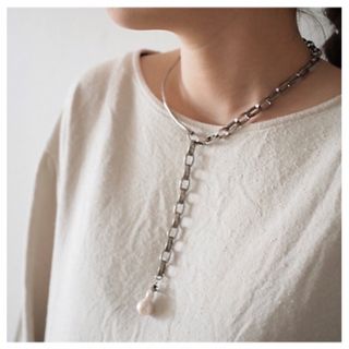 アデルビジュー(ADER.bijoux)のADER.bijoux POMPEII baroque pearl choker(ネックレス)