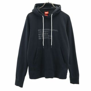 ナイキ(NIKE)のナイキ スウェットパーカー M ブラック NIKE メンズ 古着 【240422】(パーカー)