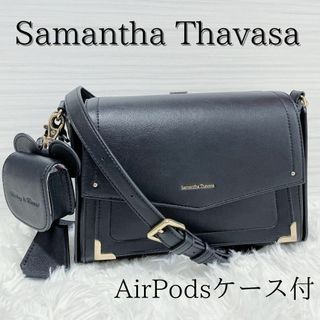 Samantha Thavasa - 【完売品】美品 サマンサタバサ ミッキー＆ミニー ショルダーバッグ ブラック