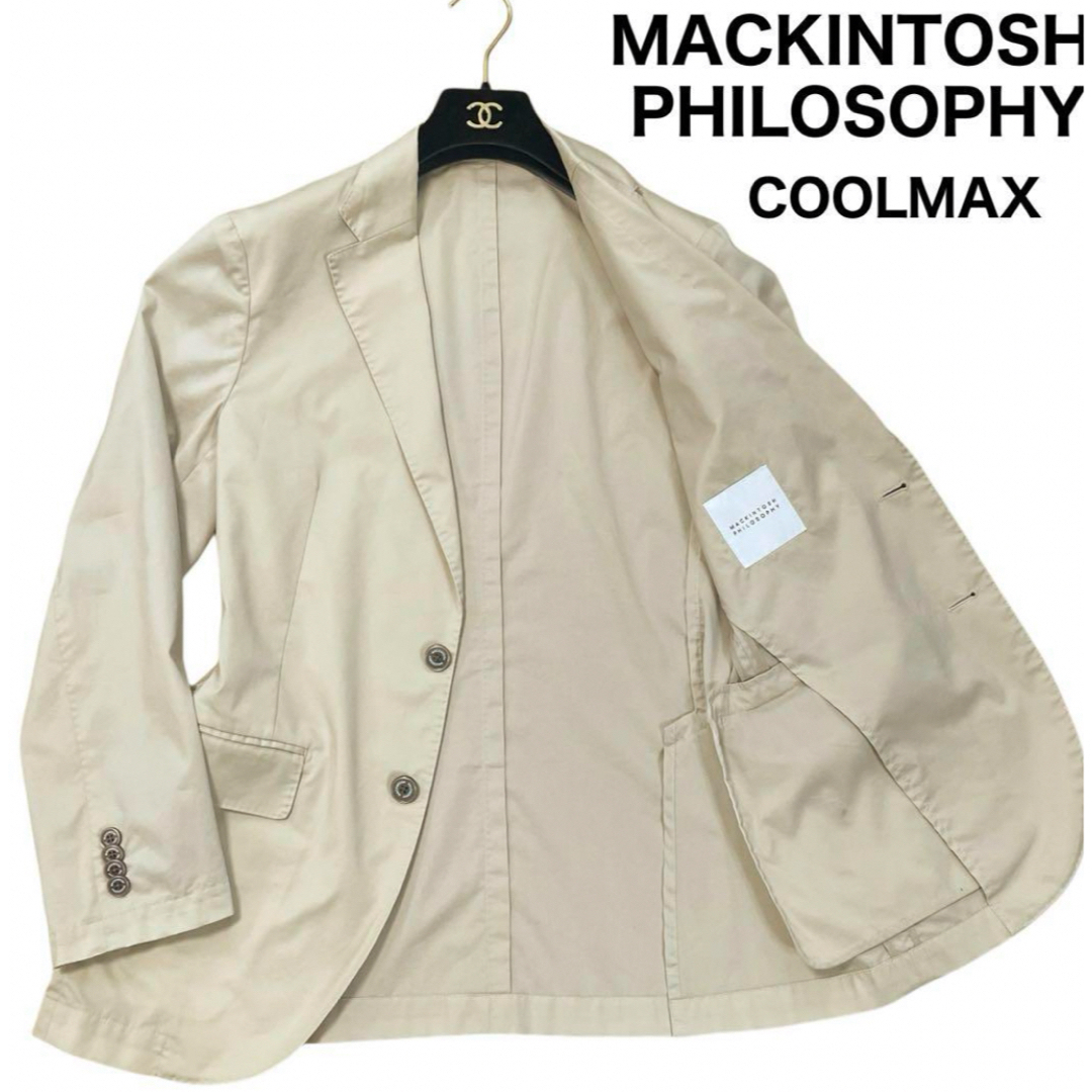 MACKINTOSH PHILOSOPHY(マッキントッシュフィロソフィー)のMACKINTOSH PHILOSOPHY COOL MAX ジャケット　春夏 メンズのジャケット/アウター(テーラードジャケット)の商品写真