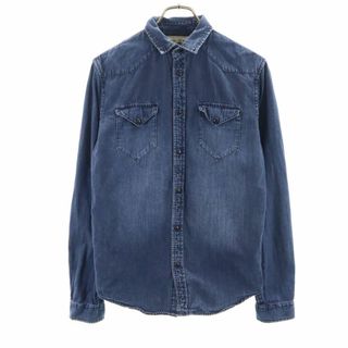 ザラ(ZARA)のザラマン 長袖 ウエスタンシャツ S ZARA MAN メンズ 古着 【240422】(シャツ)